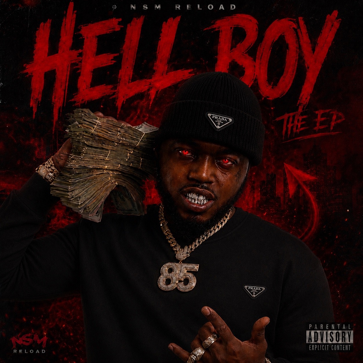 NSM RELOAD HELL BOY cover artwork